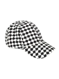 Antler Black & White Diamond Cap