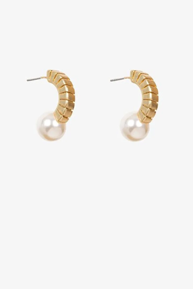 Antler Clara Earring - Gold