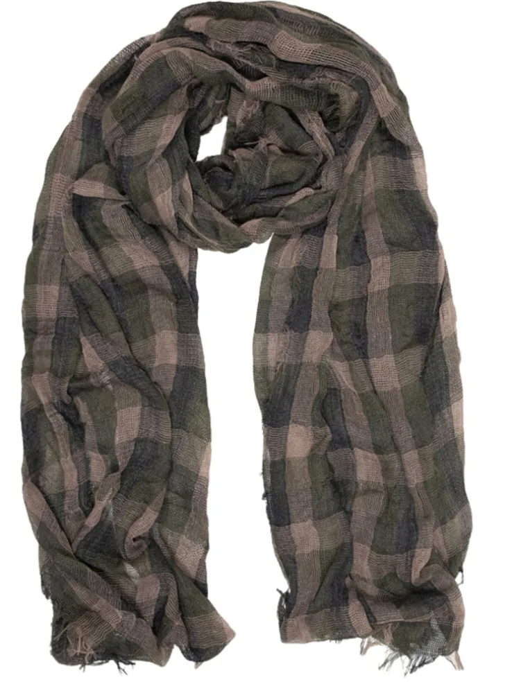Antler Jackson Check Scarf