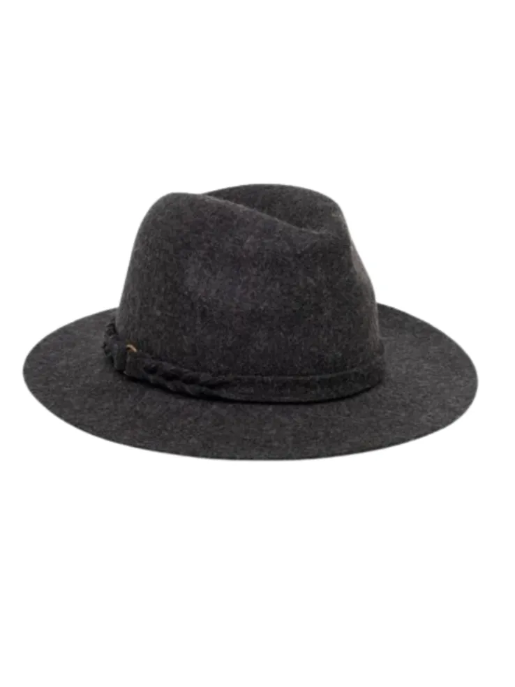 Antler Jackson Fedora - Charcoal