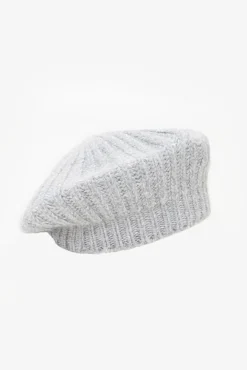 Antler Sylvie Beanie Beret - Grey Marle
