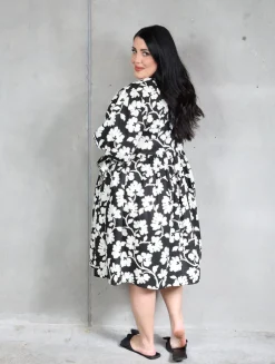 Betty Dress - Cream Blossom