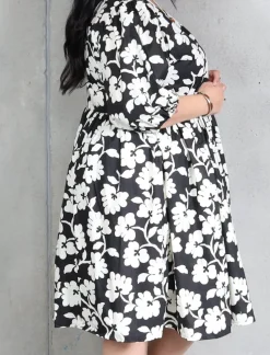 Betty Dress - Cream Blossom