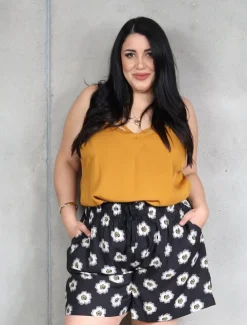 Chloe Cami - Mustard