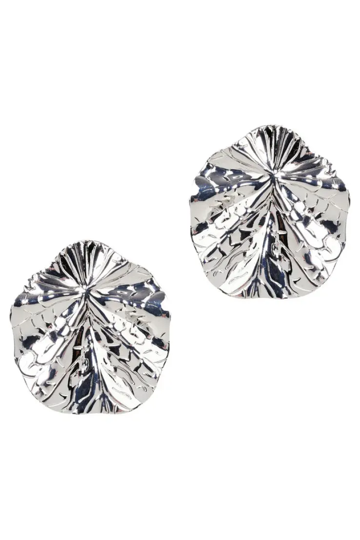 eb&ive Aman Fan Earring - Silver