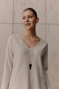 eb&ive Argo Necklace - Onyx