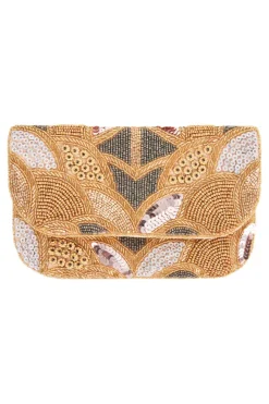eb&ive Elysian Clutch - Tan
