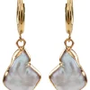 eb&ive Heritage earring - Square Stone