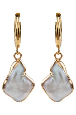 eb&ive Heritage earring - Square Stone