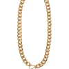 eb&ive Meta Chain Necklace - Gold