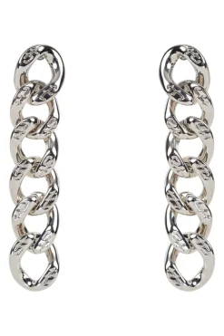 eb&ive Meta Earring - Silver Link