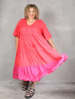 Florence Dress - Watermelon