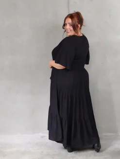 Florence Dress Short Sleeve - Black