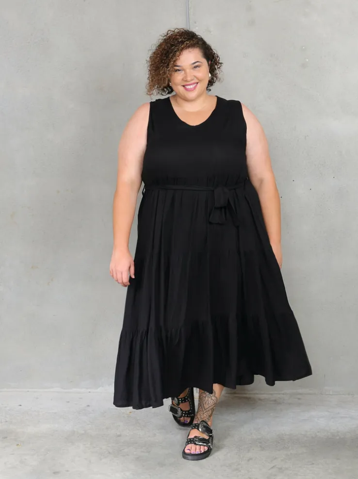 Flossie Maxi Dress - Black