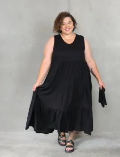 Flossie Maxi Dress - Black