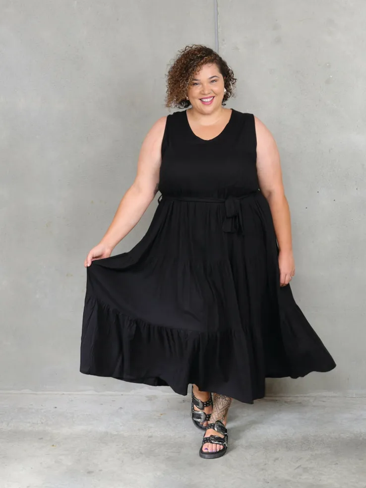 Flossie Maxi Dress - Black