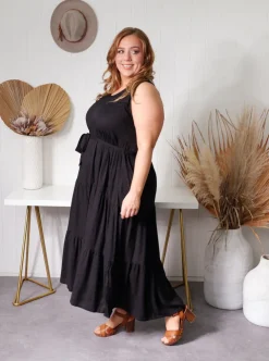 Flossie Maxi Dress - Black