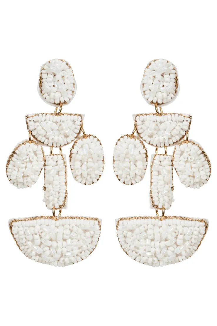 HAVEN Como Earring- Bianco