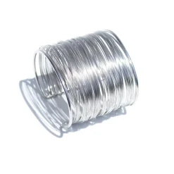 Queen of The Foxes- Cuff Goddess - Silver