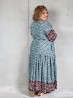 Senorita Dress - Aqua