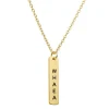 Te Reo Whaea Necklace - Gold