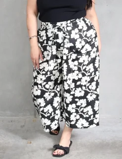 Venice Pants 7/8th - Cream Blossom