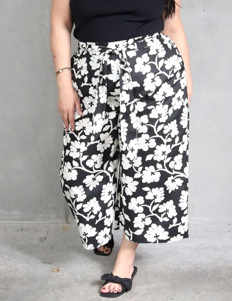 Venice Pants 7/8th - Cream Blossom