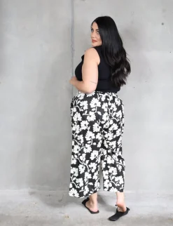Venice Pants 7/8th - Cream Blossom