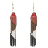 Antler Downtown Chain Earring - Pink