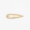 Antler Pearl & Rhinestone Clip - Gold