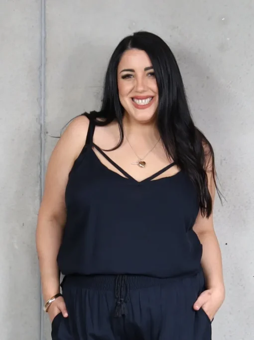 Chloe Cami - Navy