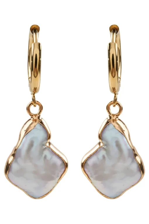 eb&ive Heritage earring - Square Stone