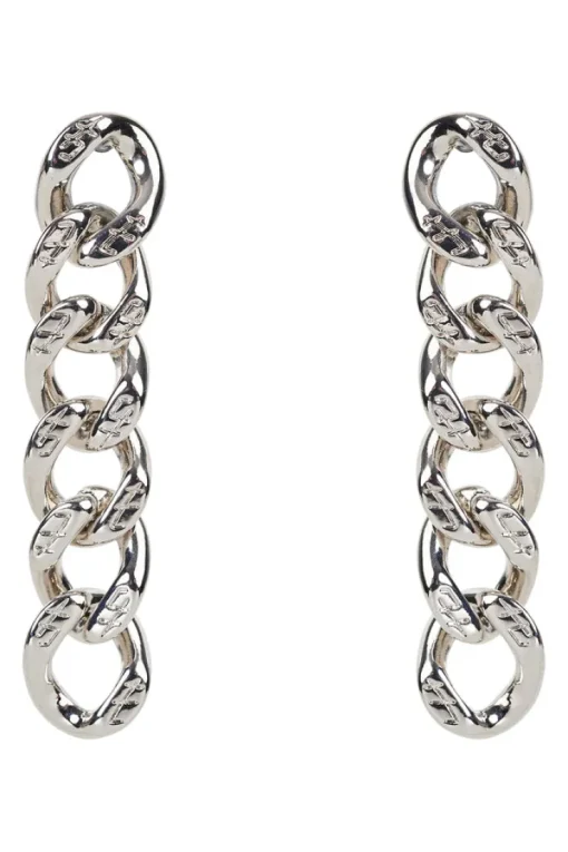 eb&ive Meta Earring - Silver Link