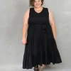 Flossie Maxi Dress - Black