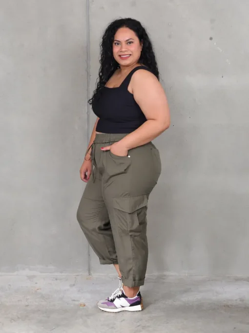 LAVISH Hybrid Cargo Pant - Khaki