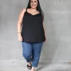 Maxine Cami - Black Check