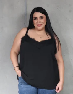 Maxine Cami - Black Check