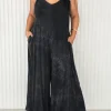 Palazzo Jumpsuit - Stonewash