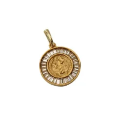 Queen of the Foxes Charms - Seraph Symbol - Disc