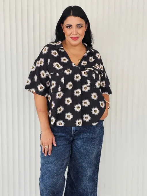 Raffles Shirt - Poppy